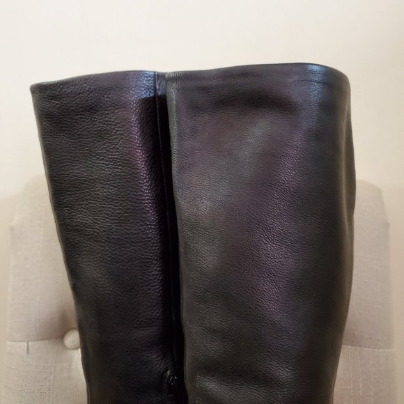 Kenneth Cole "Justin" knee high leather boots - Picture 7 of 9
